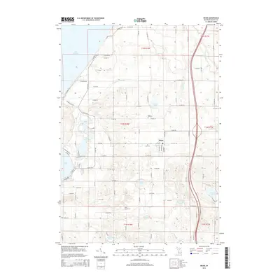 2014 Map of Mears, 2014 Print