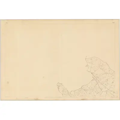 1836 Map of Meath - Sheet 1, 1837 Print