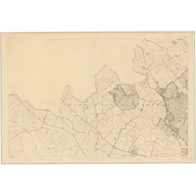 1836 Map of Meath - Sheet 10, 1837 Print