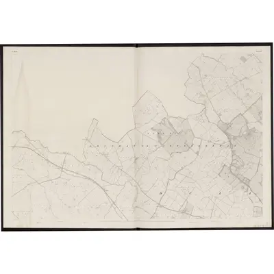 1836 Map of Meath - Sheet 10, 1863 Print