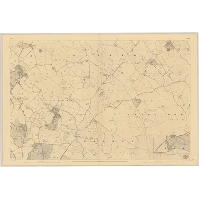 1836 Map of Meath - Sheet 11, 1837 Print