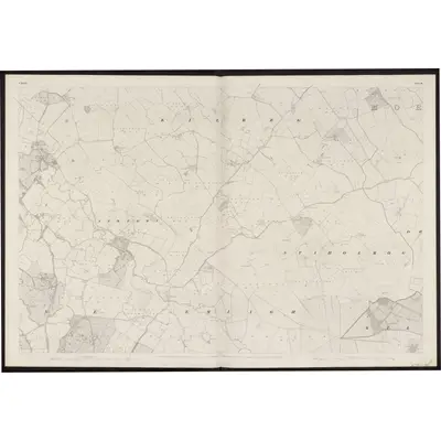 1836 Map of Meath - Sheet 11, 1861 Print