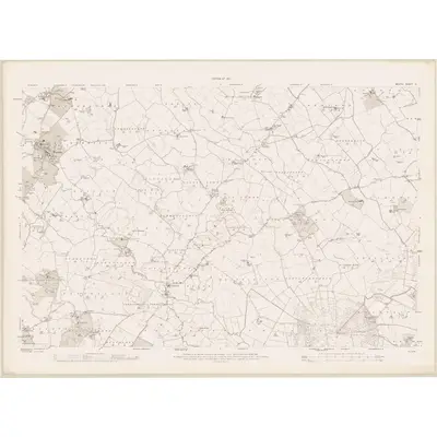1910 Map of Meath - Sheet 11, 1913 Print