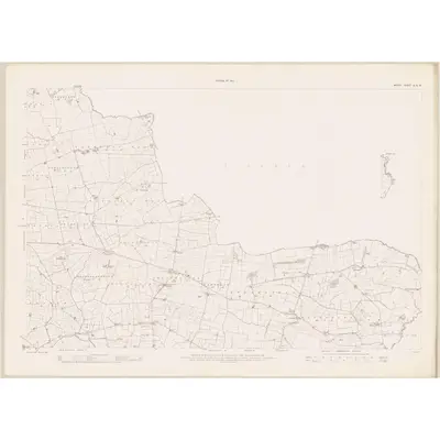 1910 Map of Meath - Sheet 13 & 13A, 1913 Print
