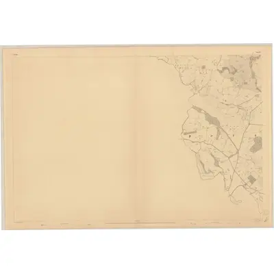 1836 Map of Meath - Sheet 14, 1837 Print