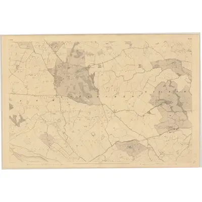 1836 Map of Meath - Sheet 15, 1837 Print