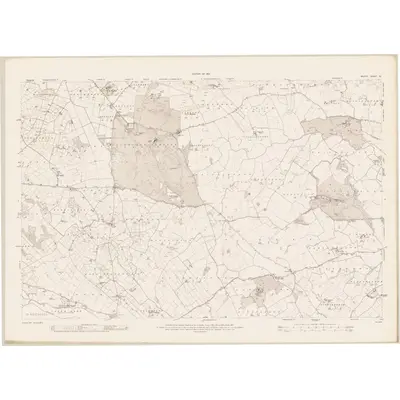 1911 Map of Meath - Sheet 15, 1913 Print