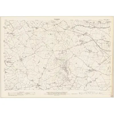 1955 Map of Meath - Sheet 16, 1967 Print