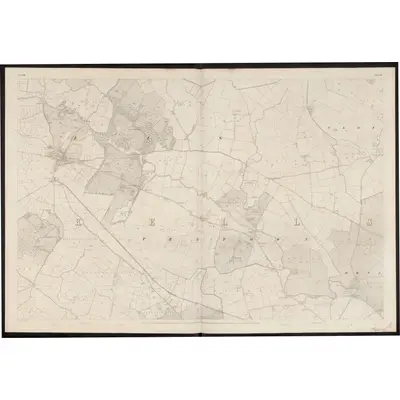 1836 Map of Meath - Sheet 17, 1859 Print