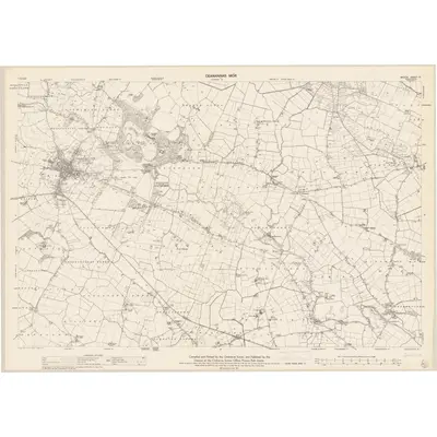 1955 Map of Meath - Sheet 17, 1968 Print