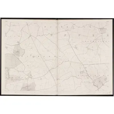 1836 Map of Meath - Sheet 18, 1862 Print