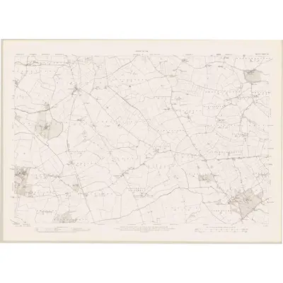1910 Map of Meath - Sheet 18, 1912 Print