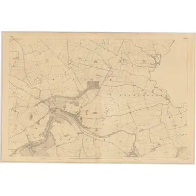 1836 Map of Meath - Sheet 19, 1837 Print