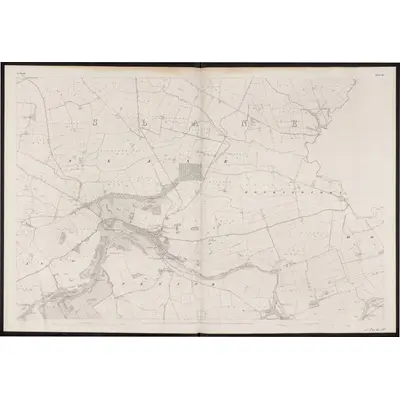 1836 Map of Meath - Sheet 19, 1862 Print
