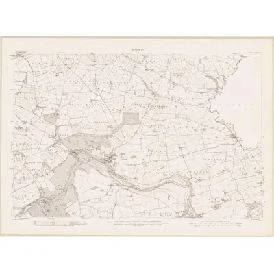 1910 Map of Meath - Sheet 19, 1912 Print