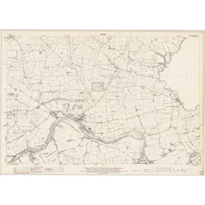 1958 Map of Meath - Sheet 19, 1968 Print