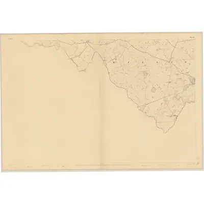 1836 Map of Meath - Sheet 22, 1837 Print