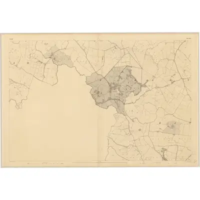 1836 Map of Meath - Sheet 23, 1837 Print