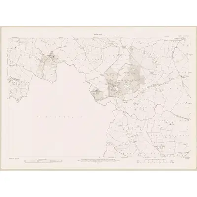 1910 Map of Meath - Sheet 23, 1912 Print