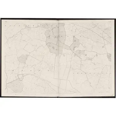 1836 Map of Meath - Sheet 24, 1863 Print