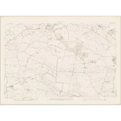 1910 Map of Meath - Sheet 24, 1912 Print