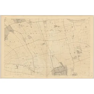1836 Map of Meath - Sheet 26, 1837 Print