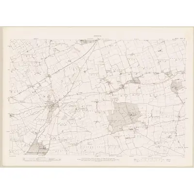 1909 Map of Meath - Sheet 27, 1912 Print