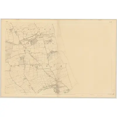 1836 Map of Meath - Sheet 28, 1837 Print