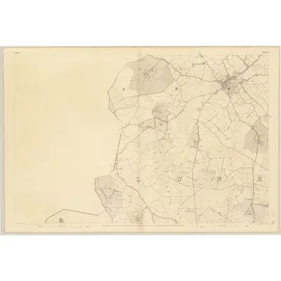 1836 Map of Meath - Sheet 29, 1837 Print