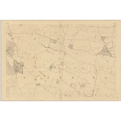 1836 Map of Meath - Sheet 30, 1837 Print