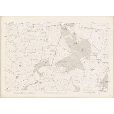 1909 Map of Meath - Sheet 31, 1912 Print