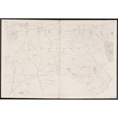 1836 Map of Meath - Sheet 33, 1863 Print