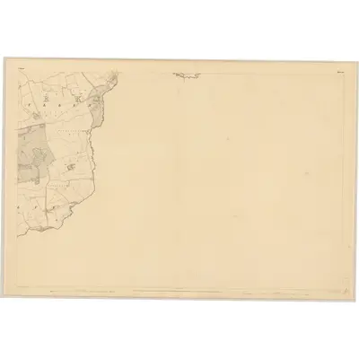 1836 Map of Meath - Sheet 34, 1837 Print