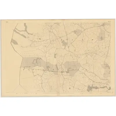 1836 Map of Meath - Sheet 35, 1837 Print