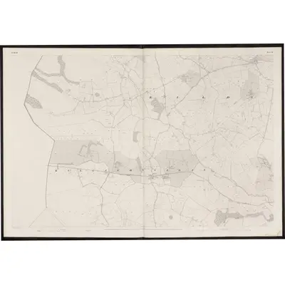 1836 Map of Meath - Sheet 35, 1862 Print
