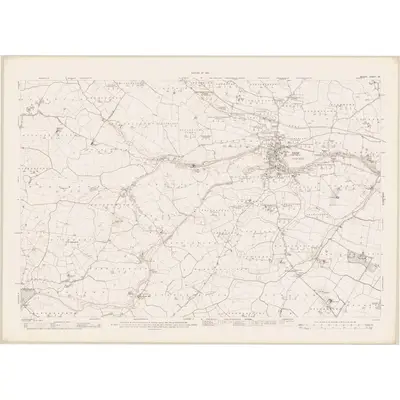 1910 Map of Meath - Sheet 36, 1912 Print