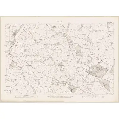 1909 Map of Meath - Sheet 37, 1912 Print