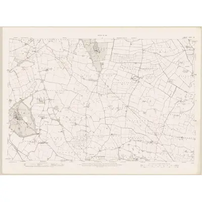 1910 Map of Meath - Sheet 38, 1912 Print