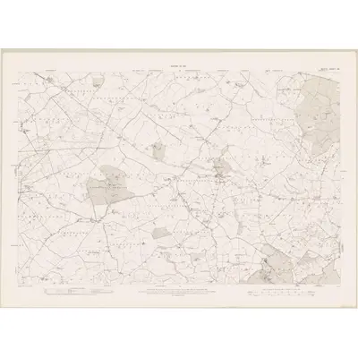 1910 Map of Meath - Sheet 42, 1912 Print