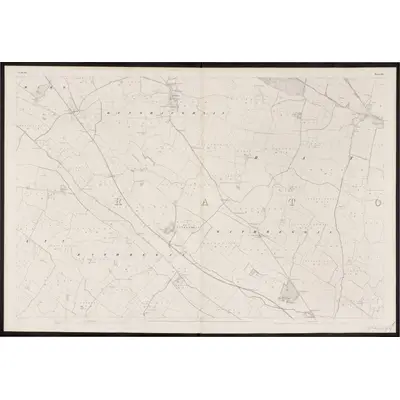1836 Map of Meath - Sheet 44, 1863 Print