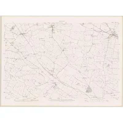 1909 Map of Meath - Sheet 44, 1912 Print