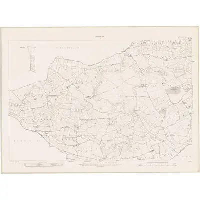 1910 Map of Meath - Sheet 46 & 46A, 1913 Print