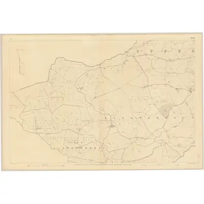 1836 Map of Meath - Sheet 46 [with inset 46A], 1837 Print
