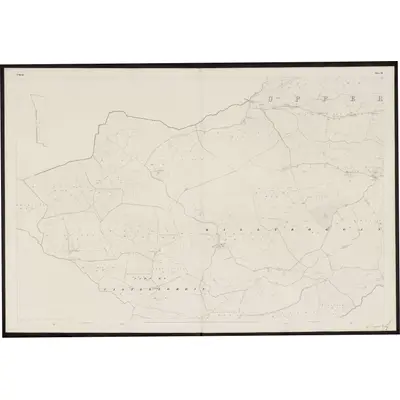 1836 Map of Meath - Sheet 46 [with inset 46A], 1863 Print