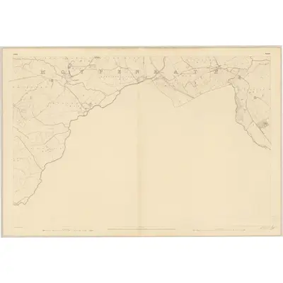 1836 Map of Meath - Sheet 47, 1837 Print