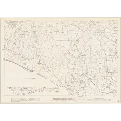 1955 Map of Meath - Sheet 49 & 49A, 1968 Print