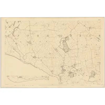 1836 Map of Meath - Sheet 49 [with inset 49A], 1837 Print