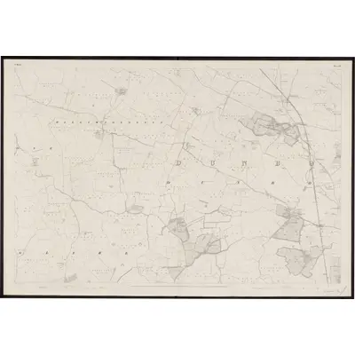 1836 Map of Meath - Sheet 50, 1863 Print
