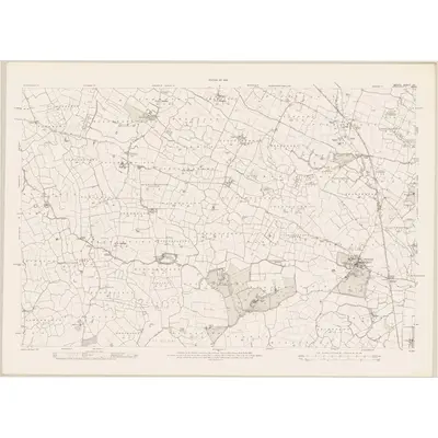 1909 Map of Meath - Sheet 50, 1912 Print