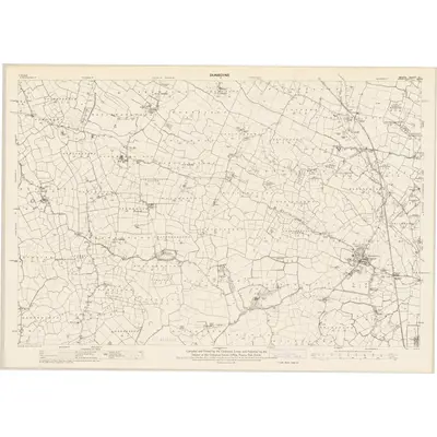 1955 Map of Meath - Sheet 50, 1965 Print